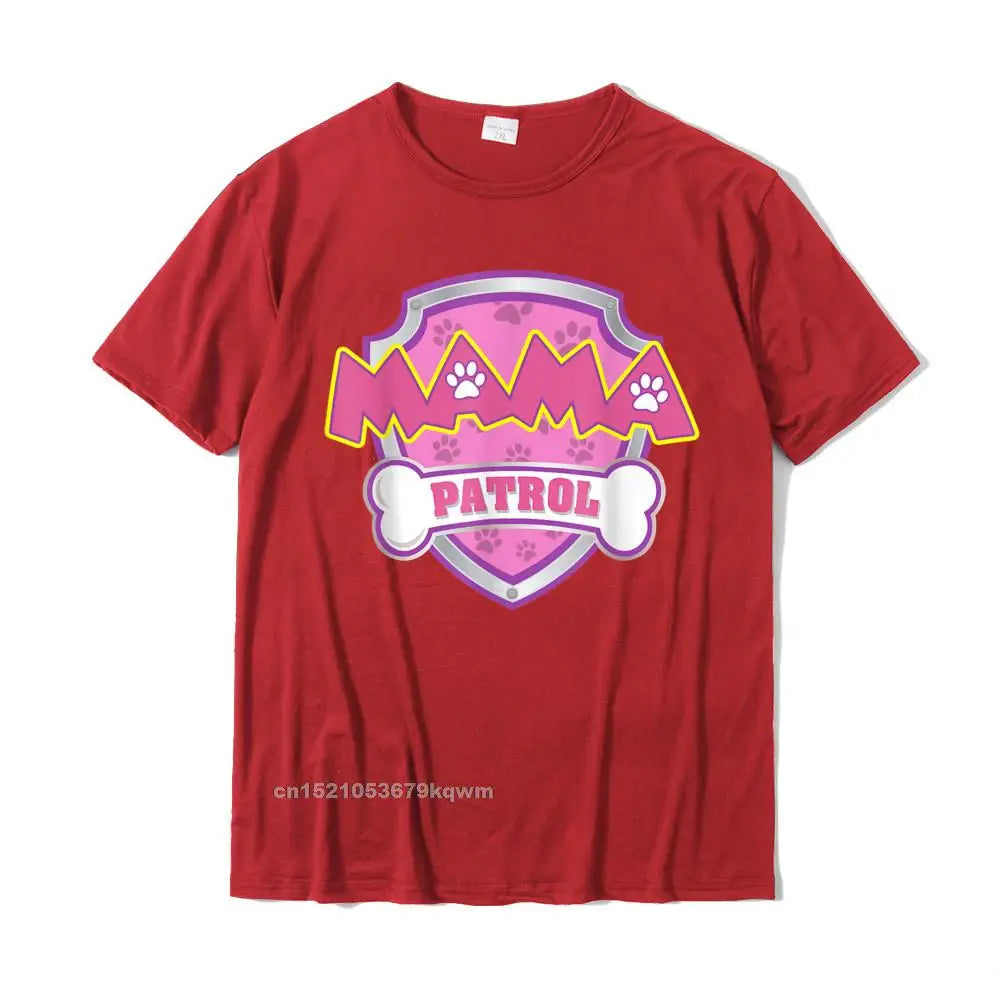 Funny Mama Patrol -Women T-Shirt