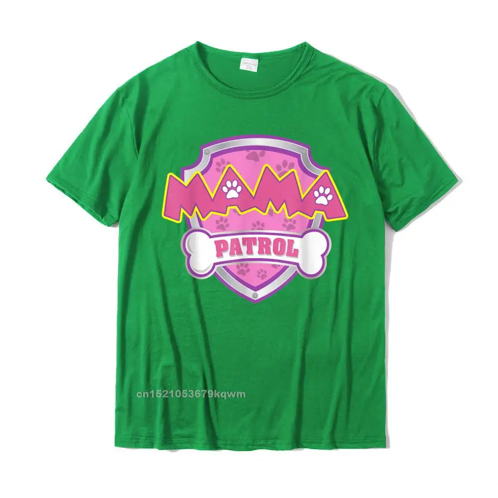 Funny Mama Patrol -Women T-Shirt