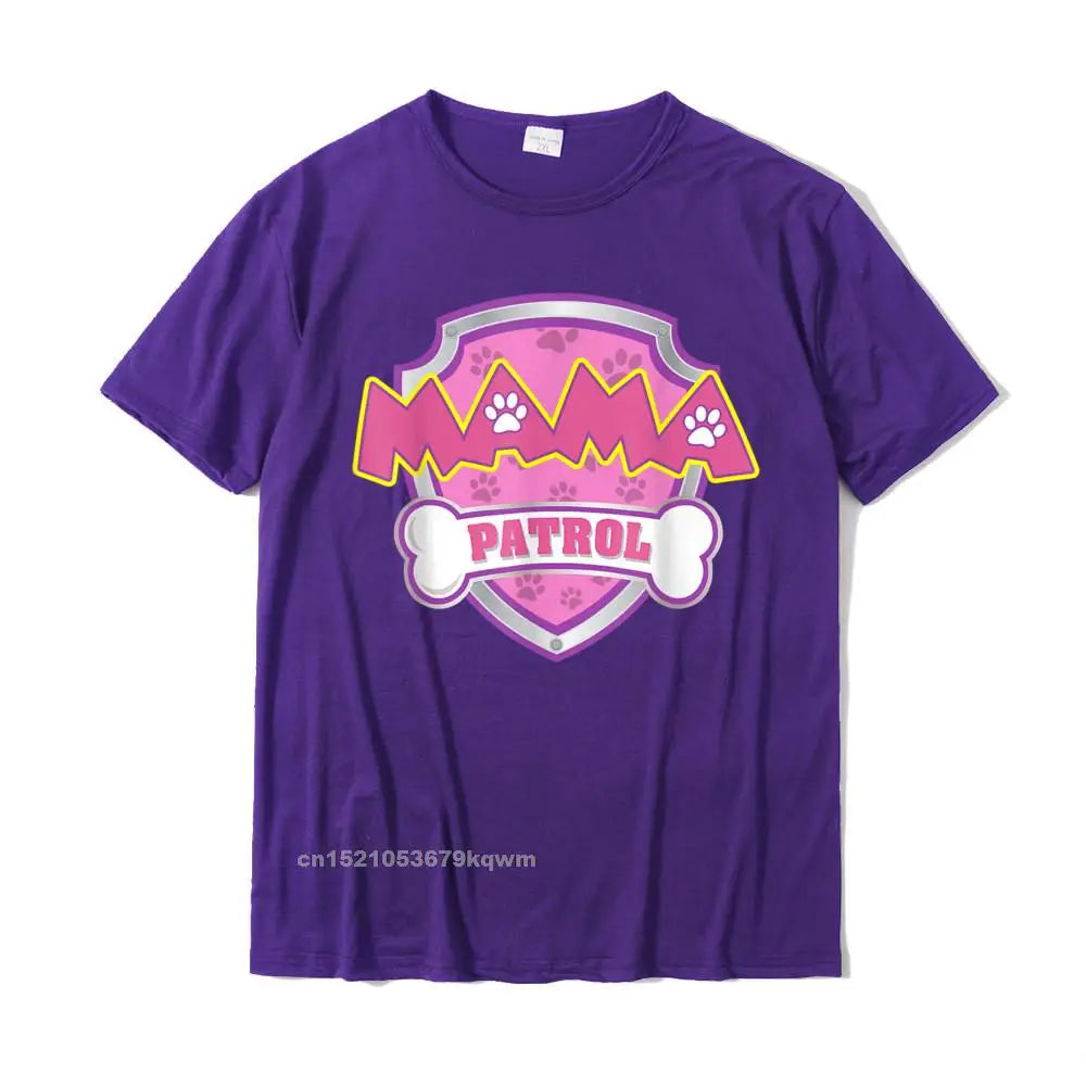 Funny Mama Patrol -Women T-Shirt