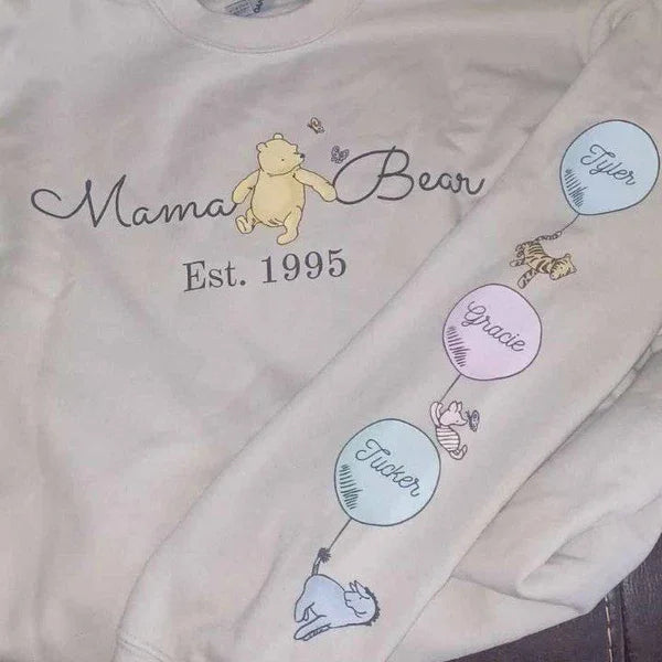 Mama Bear Sweatshirt For Mom