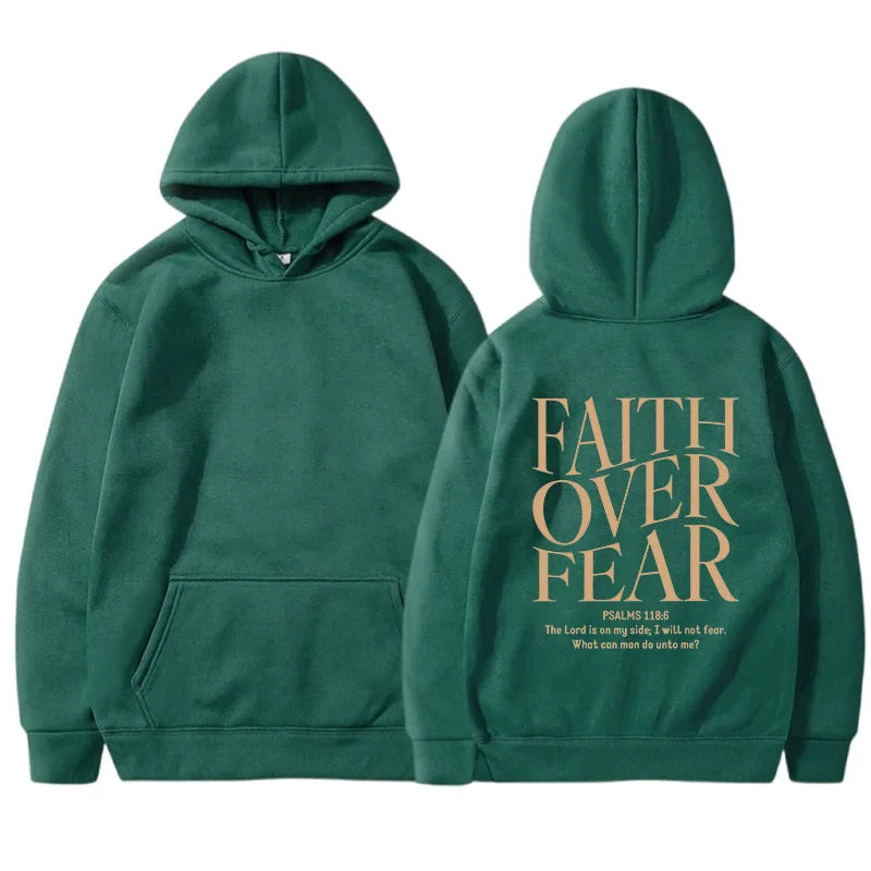 FAITH OVER FEAR Women's hoodie