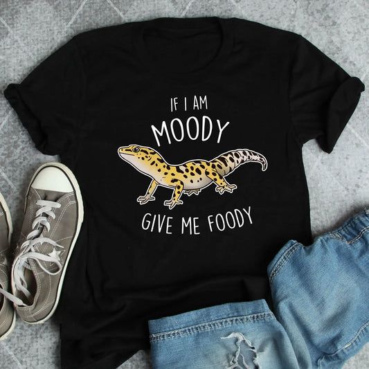 "If i am Moody give me Foody" T Shirt