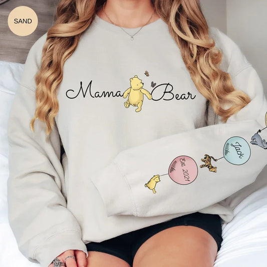 Mama Bear Sweatshirt For Mom
