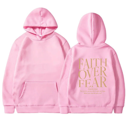 FAITH OVER FEAR Women's hoodie