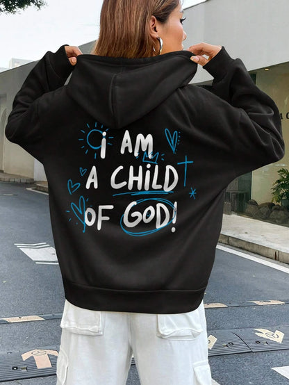 "I Am A Child Of God" Women Hoodie