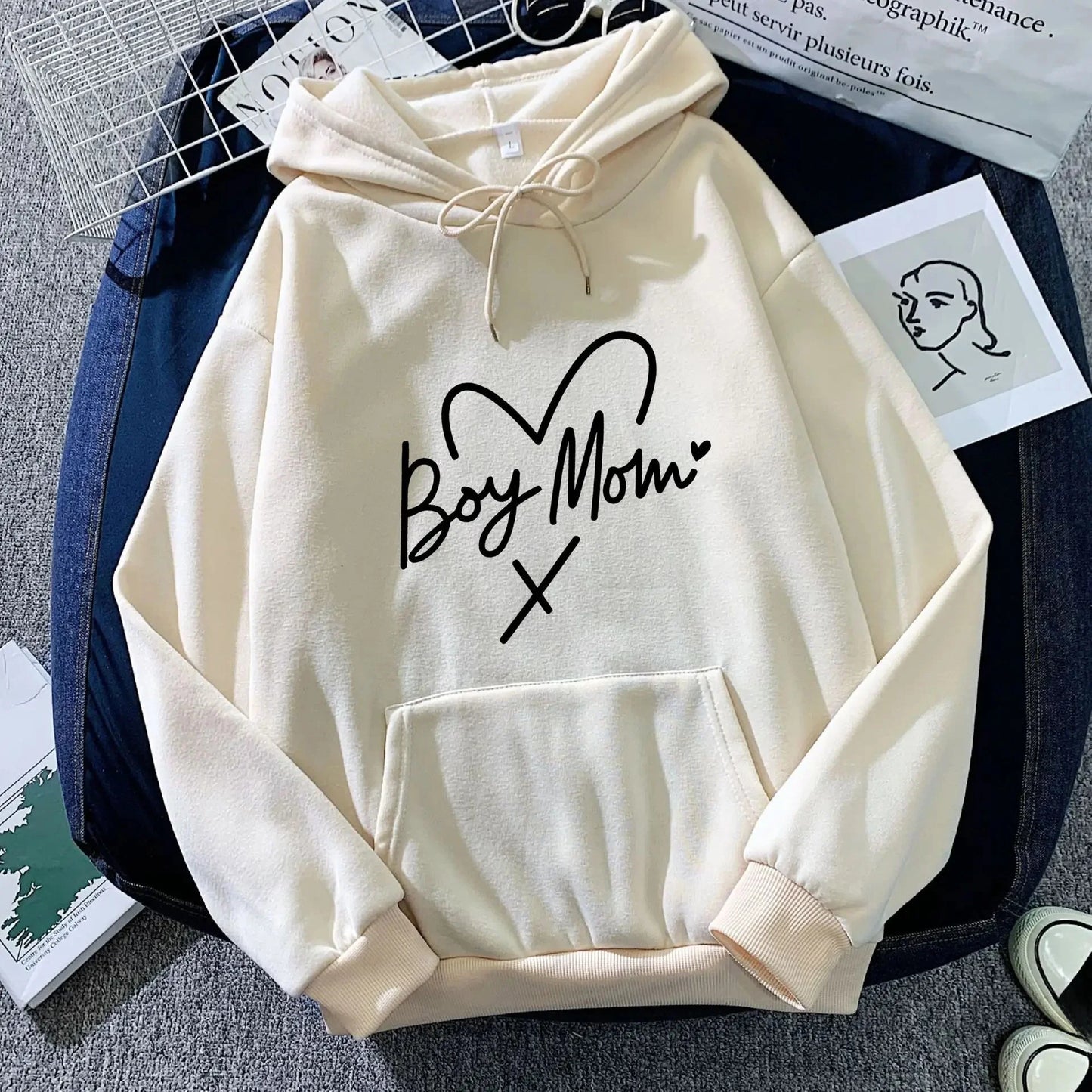 Boy Mom - Mom's Hoodie
