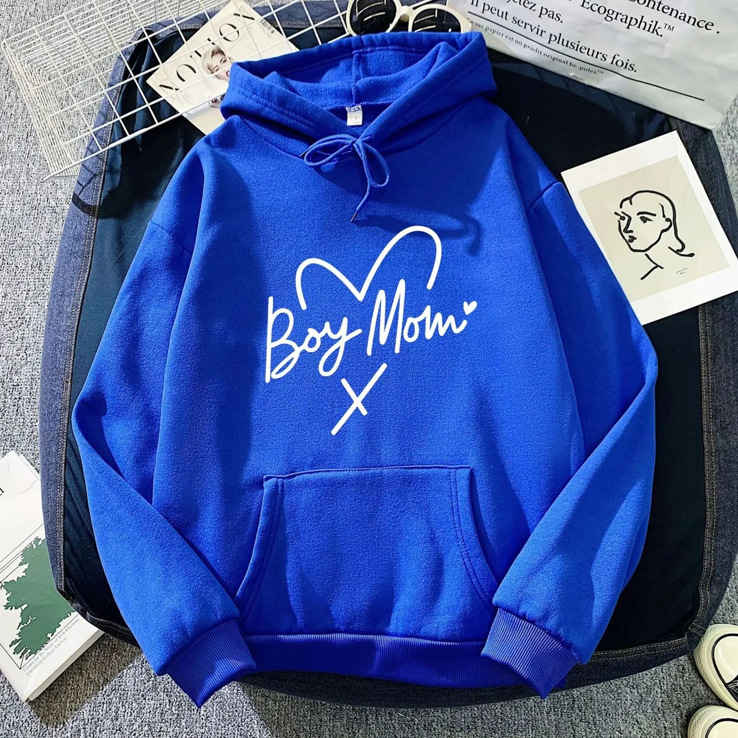 Boy Mom - Mom's Hoodie