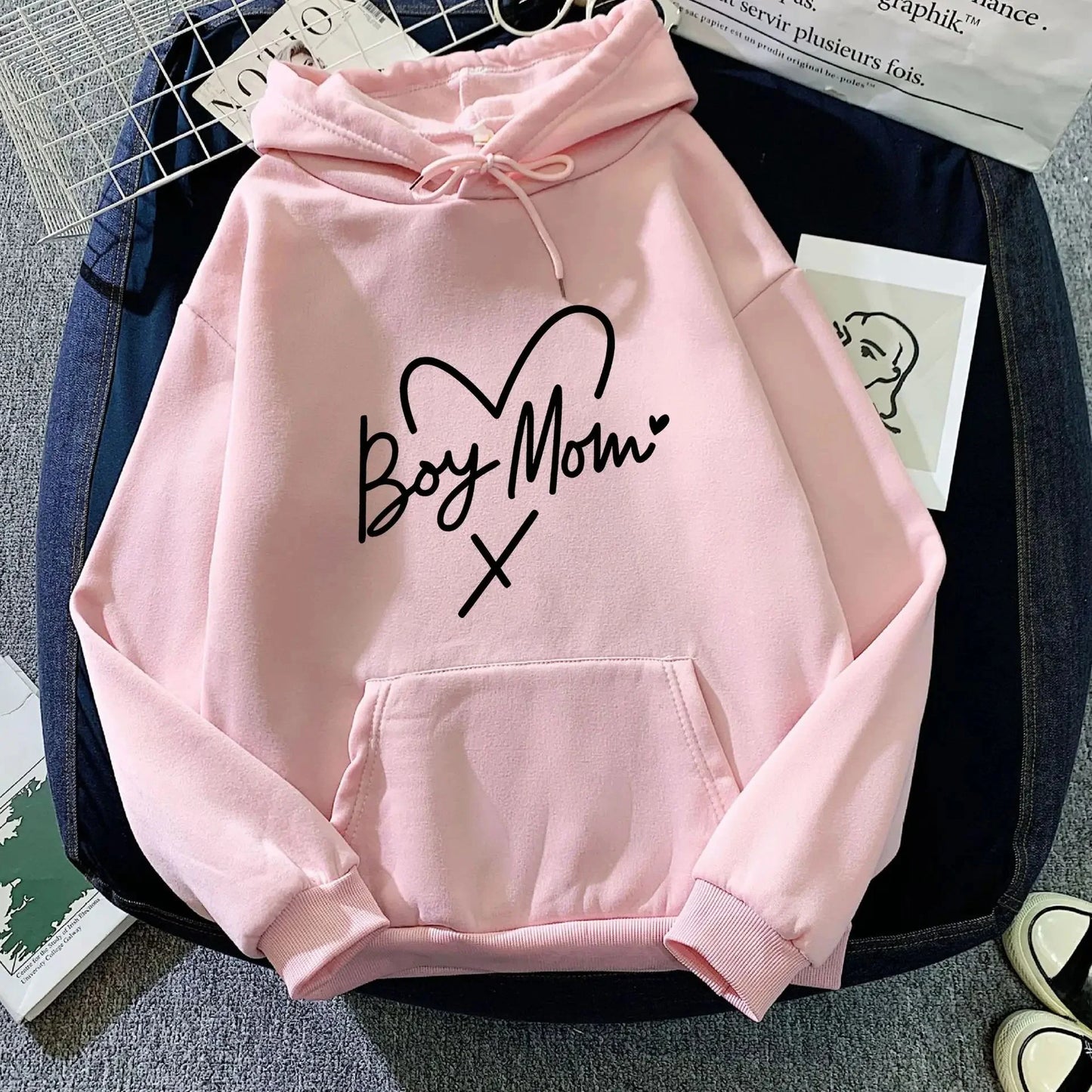 Boy Mom - Mom's Hoodie