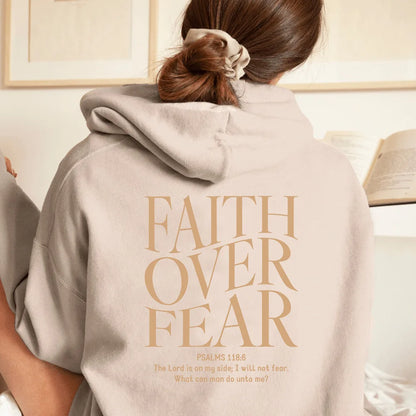 FAITH OVER FEAR Women's hoodie