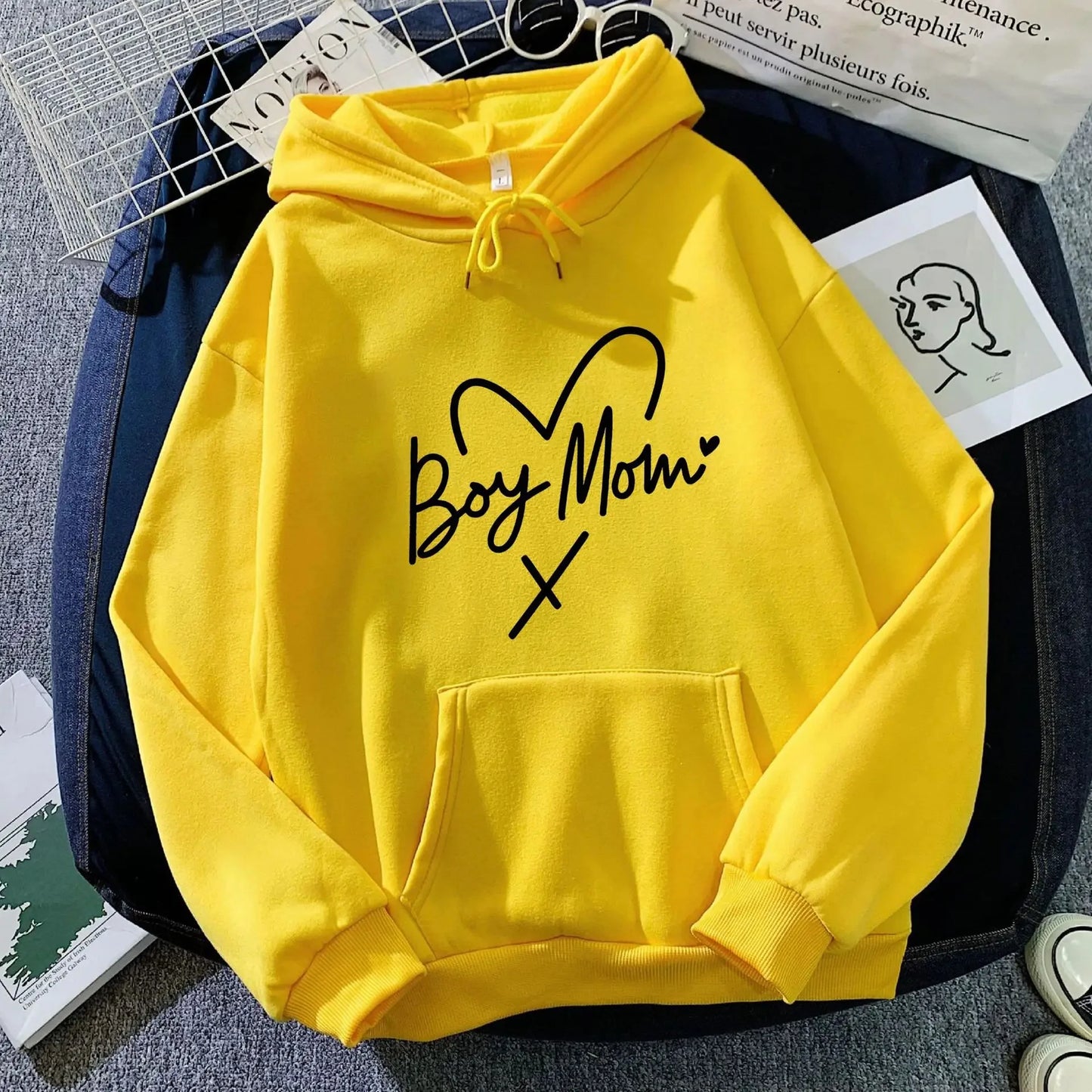 Boy Mom - Mom's Hoodie