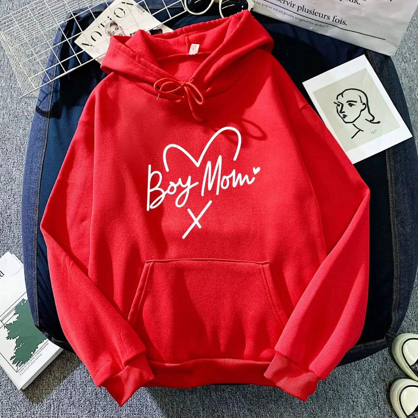 Boy Mom - Mom's Hoodie