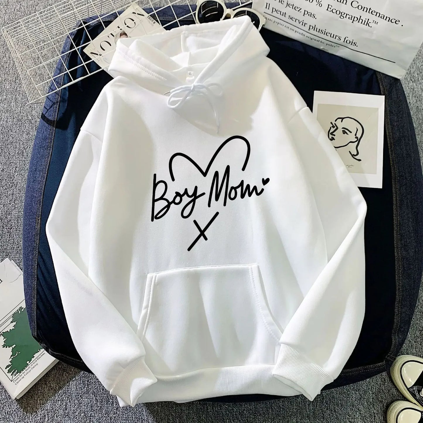 Boy Mom - Mom's Hoodie